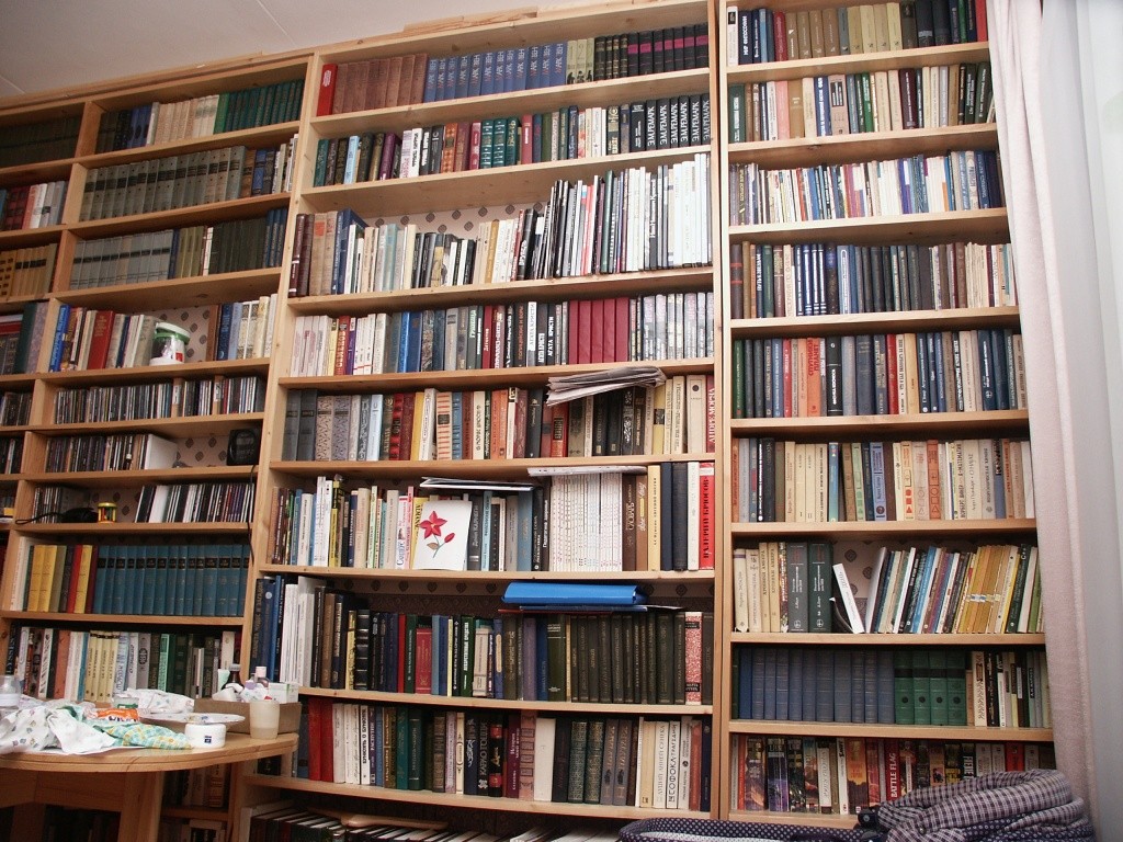 Домашняя библиотека: идеи для мест, где можно хранить любимые книги