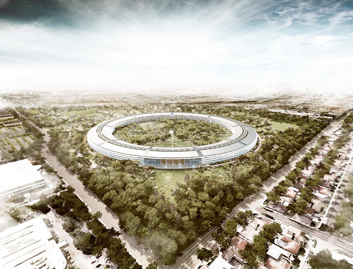 Космический корабль в Купертино. 8 фактов о новой штаб-квартире Apple